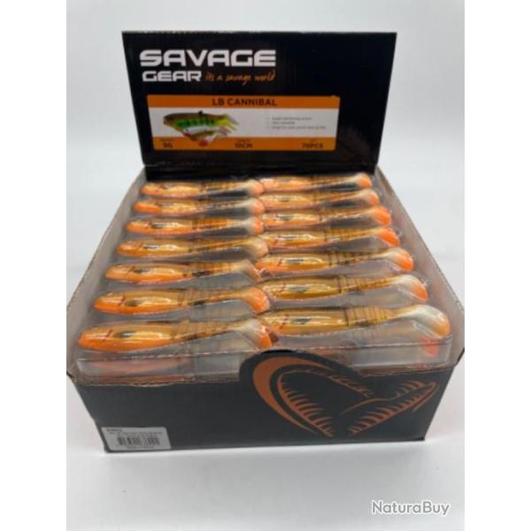 Leurre souple Savage Gear LB Cannibal 10 cm dirty roach