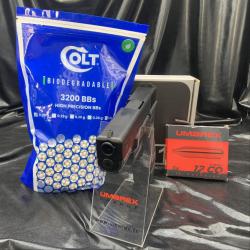 GLOCK 17 "GEN 4" - "Pack pr&ecirc;t a tirer" - Cal. BBs 6mm - Airsoft Umarex