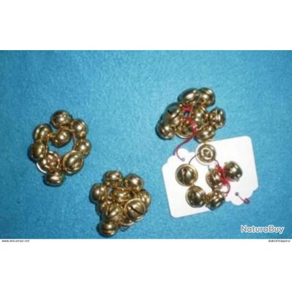 Grelots moyens  pour danses Indiennes ou pour cheval, chien,etc...(5)