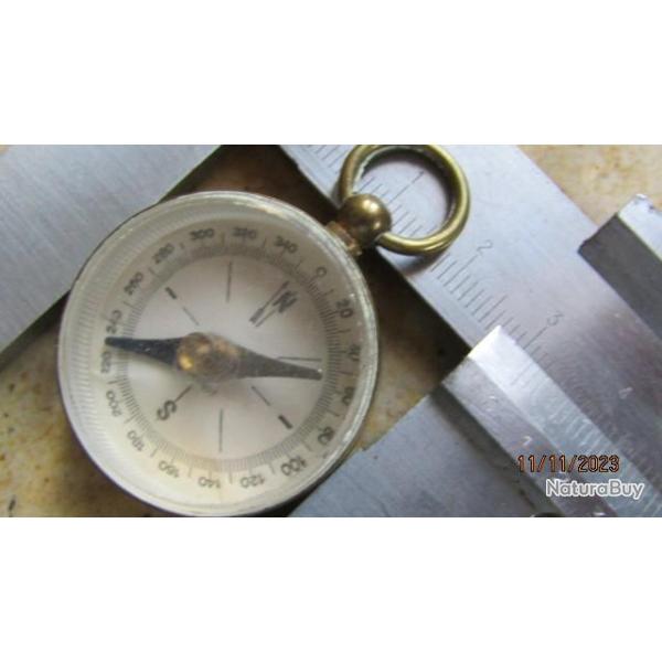 demi boussole gousset type ww1 ww2 achat perso officier gnie artillerie infanterie FR ou Allemand