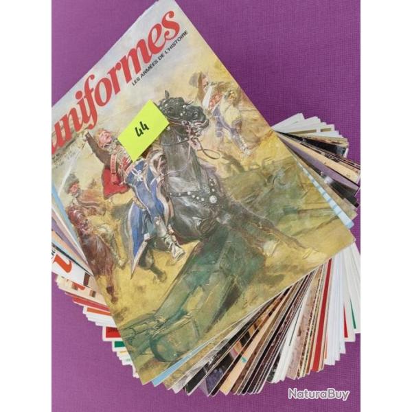 Collection complte de la revue "Uniforme" : du numro 1 au numro 50