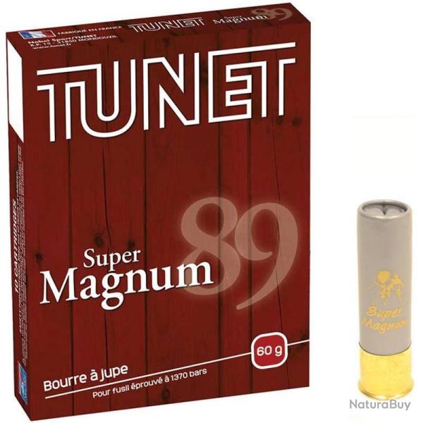 Cartouches TUNET SUPER MAGNUM Cal. 12/89 60G - BJ - PB2 X10