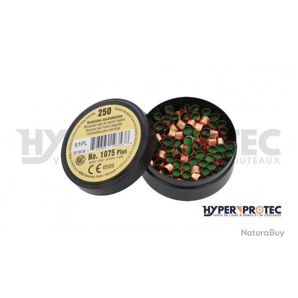 Boite de 250 amorces cannel�es RWS 1075 plus