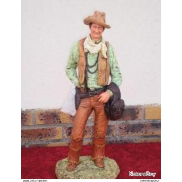 Statuette "Daniel MONFORT" Collection ! "WAGON MASTER" (John WAYNE second mod�le !)
