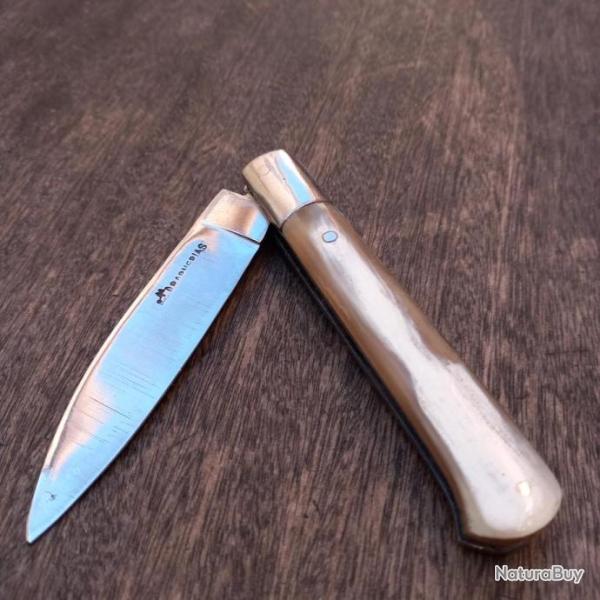 Ancien Couteau R�gional YSSINGEAUX BARNERIAS Manche en Corne