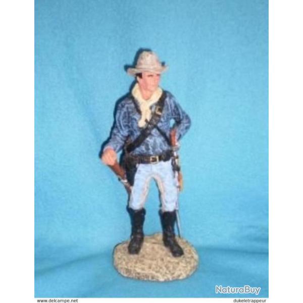 Statuette "Daniel MONFORT" Collection !!! "PRIVATE-U.S.CAVALRY" !