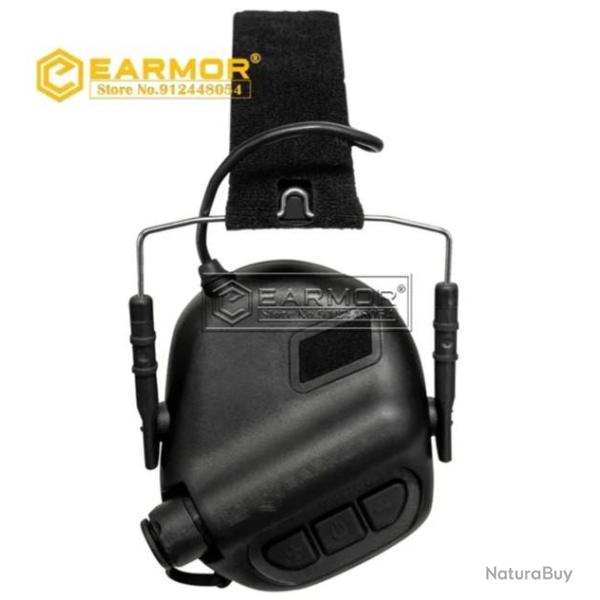 Casque anti-bruit Earmor M31 Noir