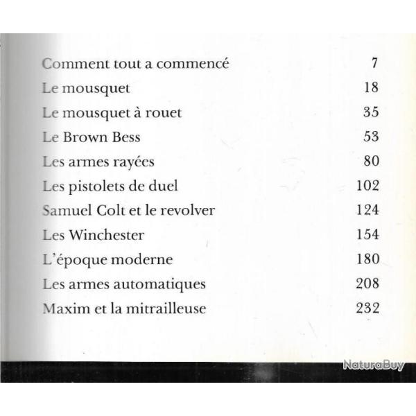 les armes � feu et leur histoire par  f.wilkinson