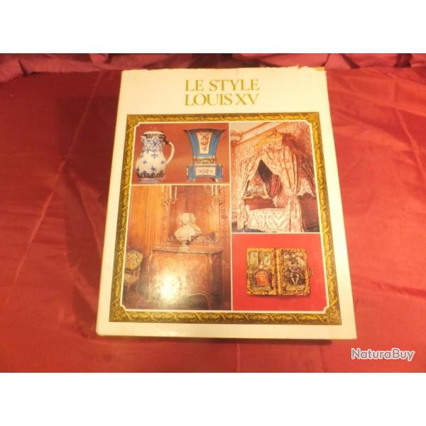 beau livre . le Styles      LOUIS   XV