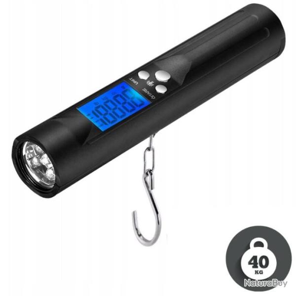 Peson Electronique Dynamomtre 40 Kg S2009G Pse Bagages Pche Chasse
