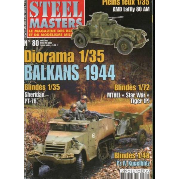 steelmasters 80 �puis� �diteur , sheridan pt 76, balkans 1944, s.pz.jg.abteilung 653, half-tracks,