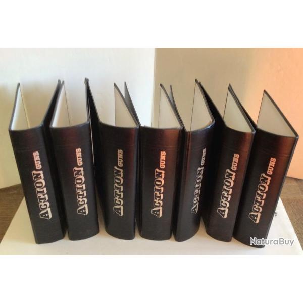 REVUE ACTIONS GUNS - RELIURES POUR UNE ANNE de 12 Numros .(7disponbles)