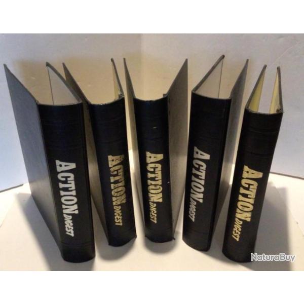 REVUE ACTIONS DIGEST - RELIURES POUR UNE ANNE de 12 Numros .(5 disponibles)
