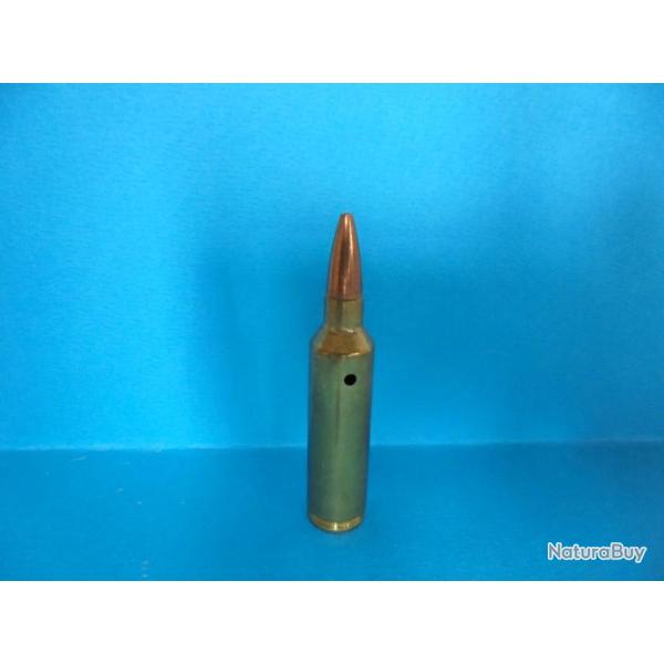 UNE  cartouche cal. 7mm WSM NEUTRALISEE per�age haut
