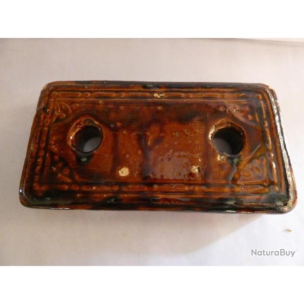 chauffeuse verniss�e terre cuite