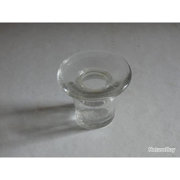 encrier en verre trs bon tat