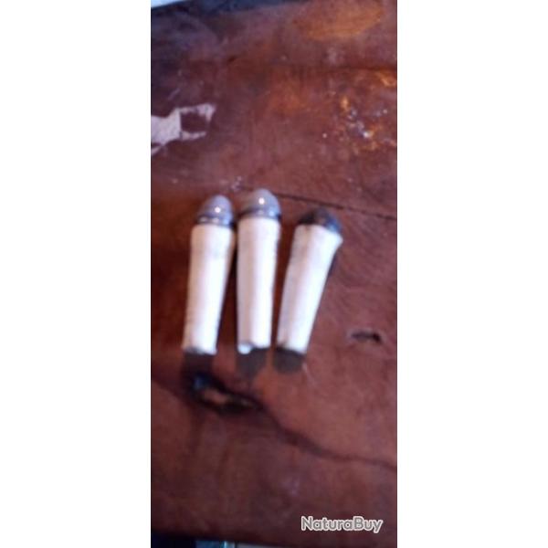 Balle papier poudre noir cal 36