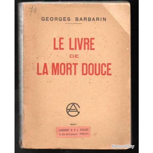 le livre de la mort douce de georges barberin , spiritualit�
