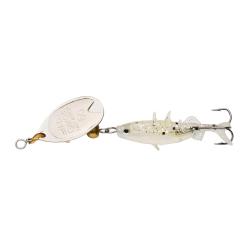 Cuiller Tournante Abu Garcia Fast Attack Stickle Spinner 4,5cm 5g 4,5cm Salt n Pepper
