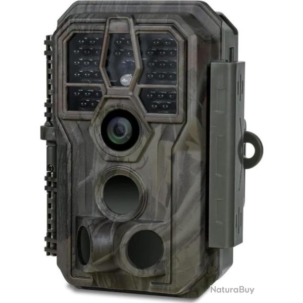 Cam�ra de Chasse GardePro E5S  48MP 1296P H.264 Vid�o  30m Infrarouge Vision Nocturne 940nm tir LED