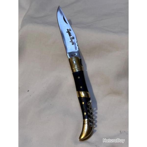 Couteau laguiole 22cm lame et tire bouchon