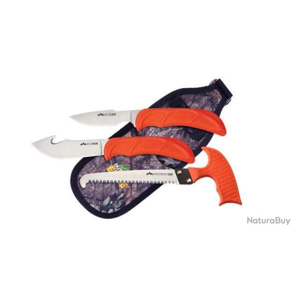 Set de d�coupe chasseur Outdoor Edge Wildguide