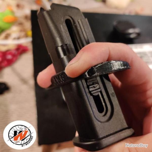 Glock 44 22lr - Chargette, speed loader noir pour chargeur GLOCK 44 LOADER TOOL 22lr - Print 3D