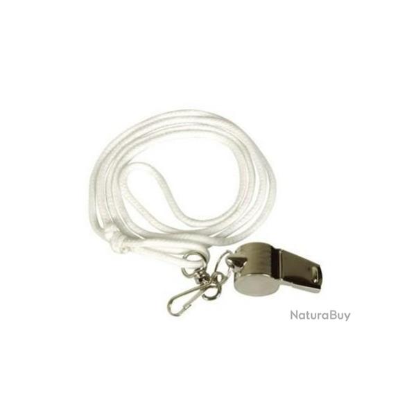 Sifflet + lacet blanc