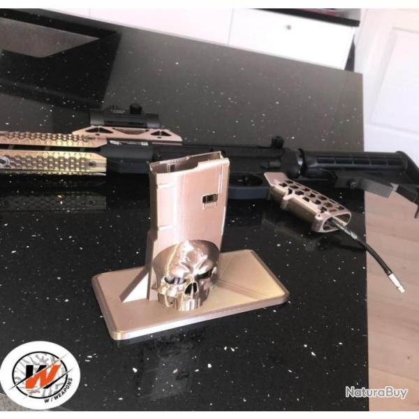 Stand pour arme ou rplique d'airsoft M4 AR15 - 1 unit - Impression 3D
