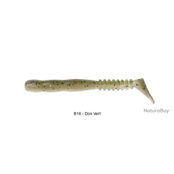 Fat Rockvib Shad 6,5'' B16 Dos Vert Reins