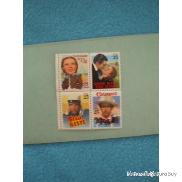 Timbres de Collection "STARS d'HOLLYWOOD" !