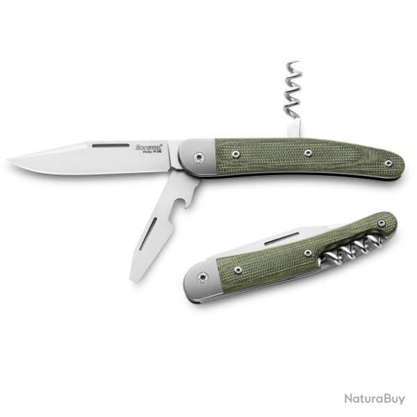 JK3.CVG Couteau pliant Lionsteel "Jack" micarta 3 pi�ces