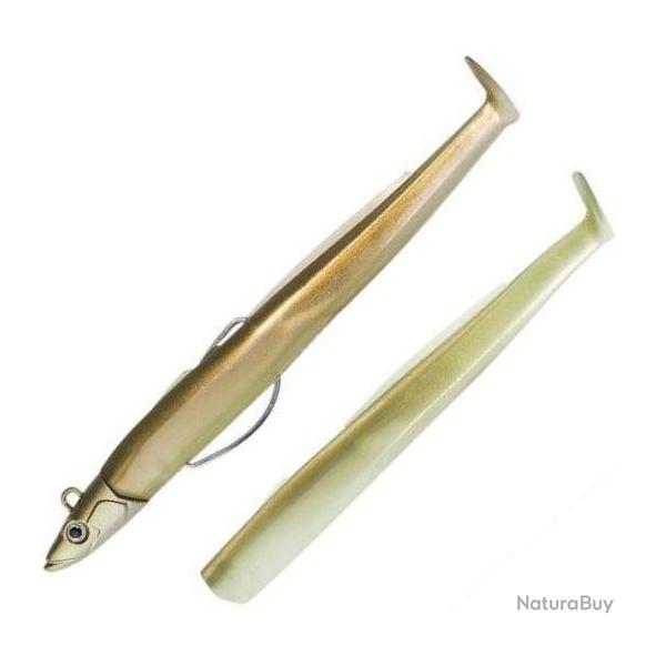 Combo Shore Black Eel 15cm 20g - Taille 3 - Be 150 Or + Rech. Or (tp Or)