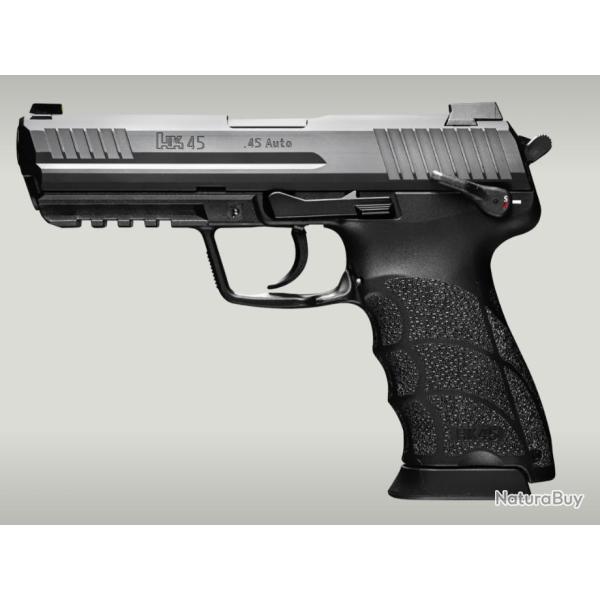 PISTOLET HECKLER & KOCH HK45 NOIR CAL. .45 AUTO 10CPS 113MM