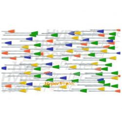 Lot de 100 fl&eacute;chettes pour sarbacanes