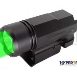 Hyper Access Turbo Flash Stroboscope et Lampe tactique 600 lumens - Vert