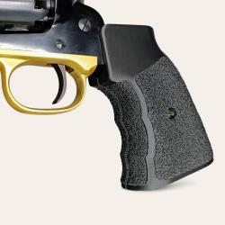 Plaquettes ergonomiques pour Remington 1858 Pietta noir mat
