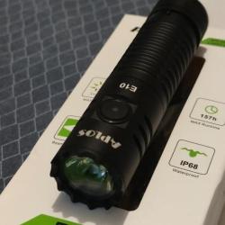 FLASLIGHT EDC APLOS E10 SUB COMPACTPUISSANTE , SOLIDE , &Eacute;TANCHE , 1300Lumens 175 m&egrave;tres