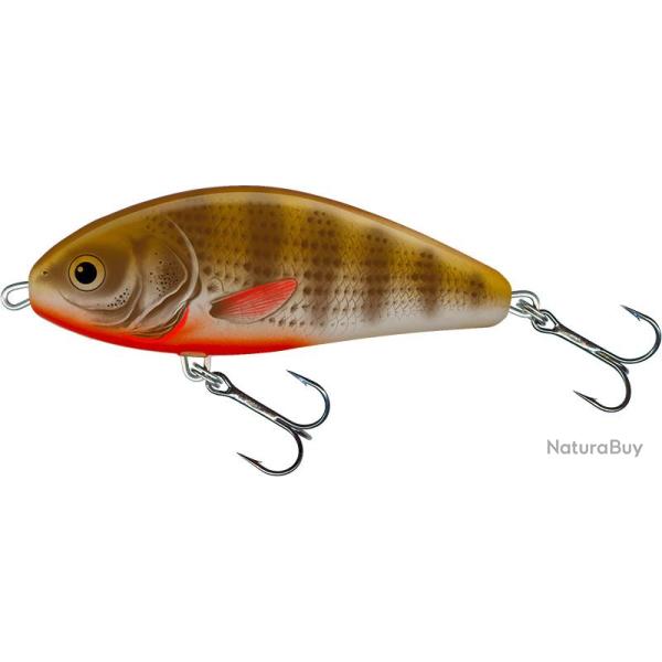 Poisson Nageur Salmo Fatso 14cm F14S Brown Perch