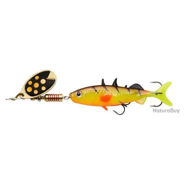 Cuiller Tournante Abu Garcia Fast Attack Stickle Spinner 6,5cm 7g 6,5cm Fire Perch