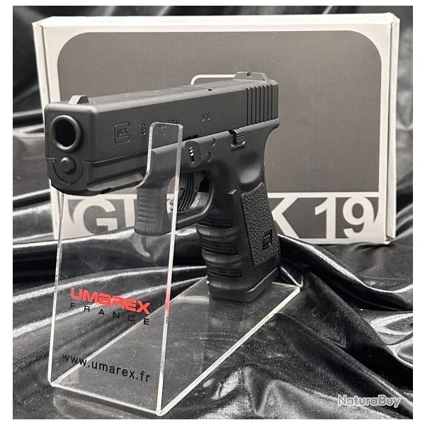 PISTOLET GLOCK 19 - CO2 - Billes acier 4,5MM