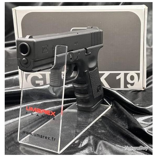 PISTOLET GLOCK 19 - CO2 - Billes acier 4,5MM