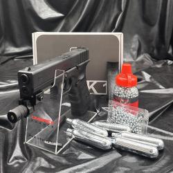 Pack Laser Pr&ecirc;t &agrave; tirer PISTOLET - GLOCK 17 GEN4 - CO2 CAL BB/4.5 - UMAREX