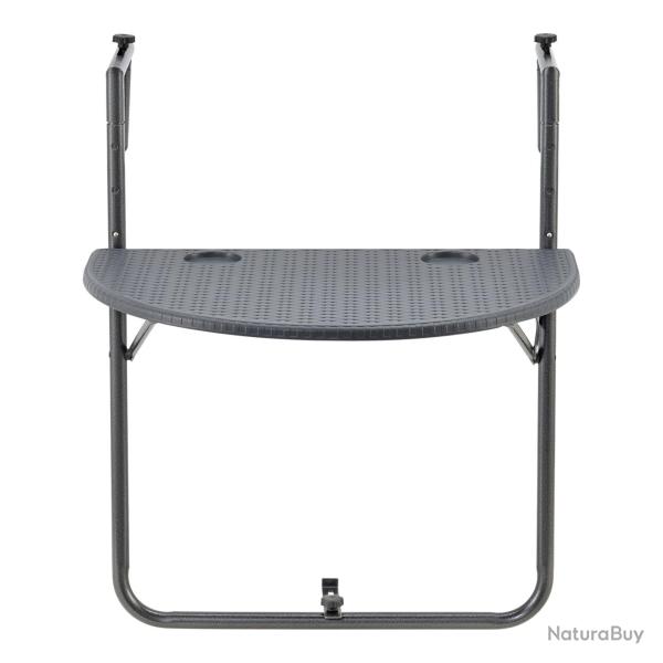 Table de balcon suspendue cicala rabattable et rglable en hauteur 83,5 x 60 x 64 cm 03_0008552