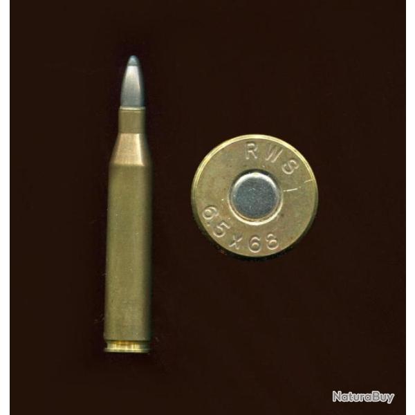 6.5 x 68 - balle nickel pointe plomb - RWS