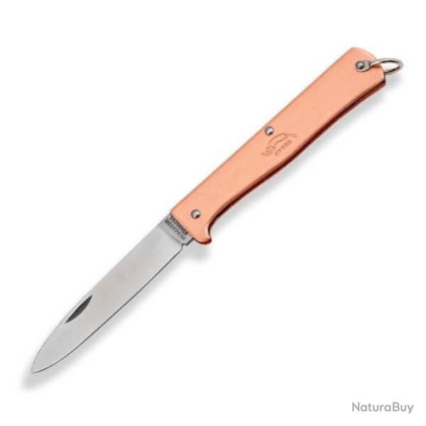 10626.R Couteau pliant OTTER s�rie "Mercator" cuivre manche 11cm