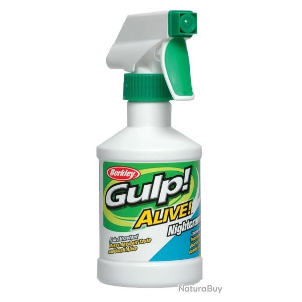 GULP ALIVE SPRAY ATTRACTANT NIGHTCRAWLER 237ML