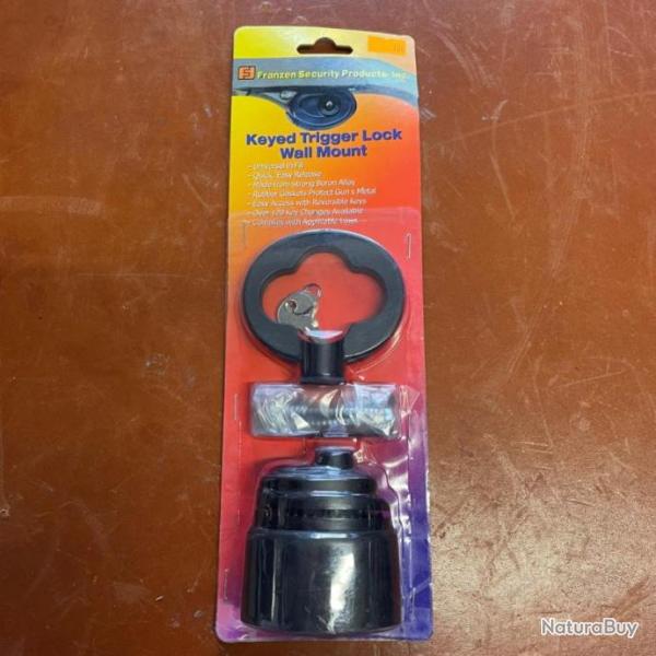 Keyed Trigger Lock Wall Mount�