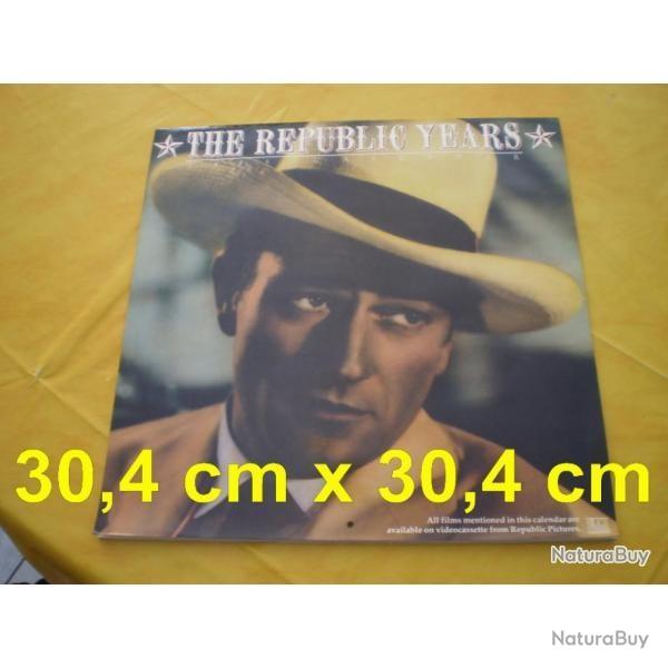 Calendrier JOHN WAYNE 1988 NEUF !!!