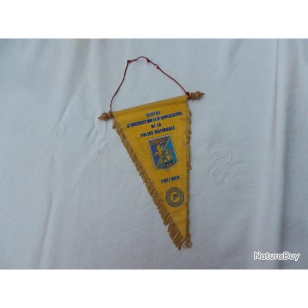 fanion centre d'instruction et d'application de la Police Nationale Fos Sur Mer